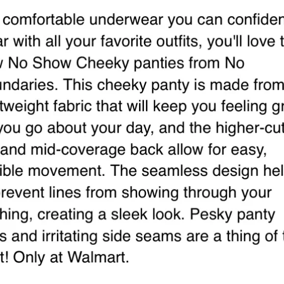 NWT 4 pairs of panties women XL - Picture 12 of 12